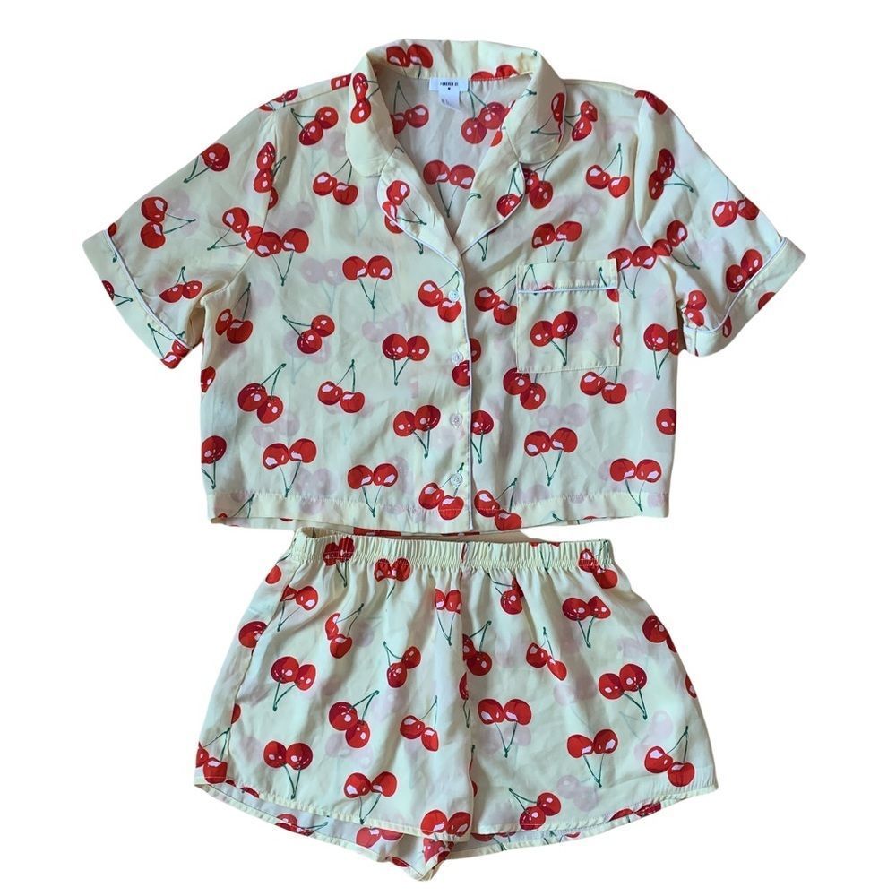 Forever 21 PJ Set Size Small